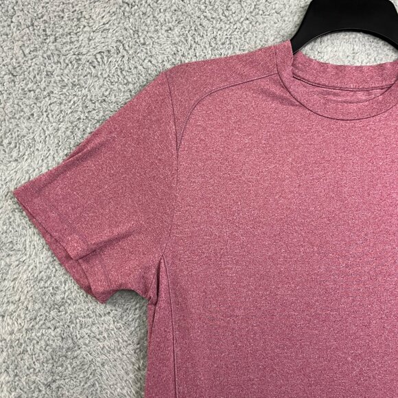 Untuckit T Shirt Mend Medium Light Red Performance Athletic Comfort Tee - Picture 4 of 16